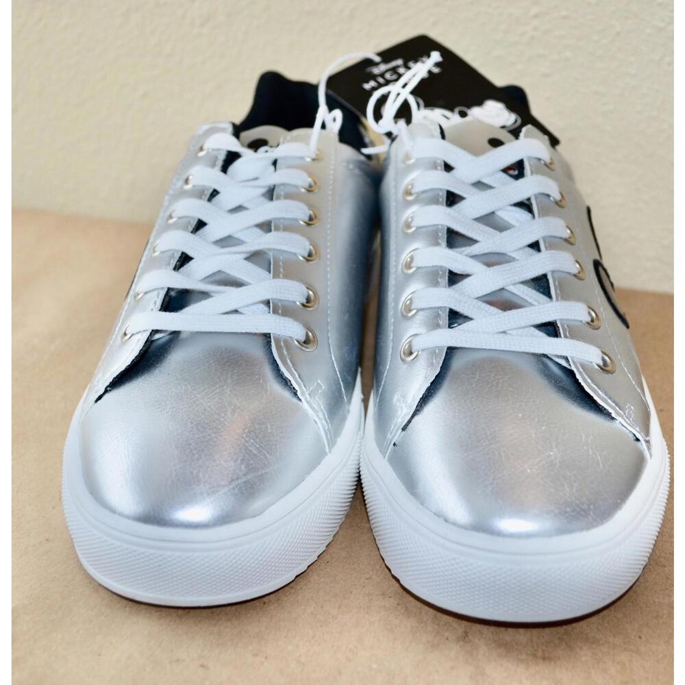 Disney Mickey Mouse Ladies Character Sneakers Size 10. Awesome Low Tops - Picture 3 of 8